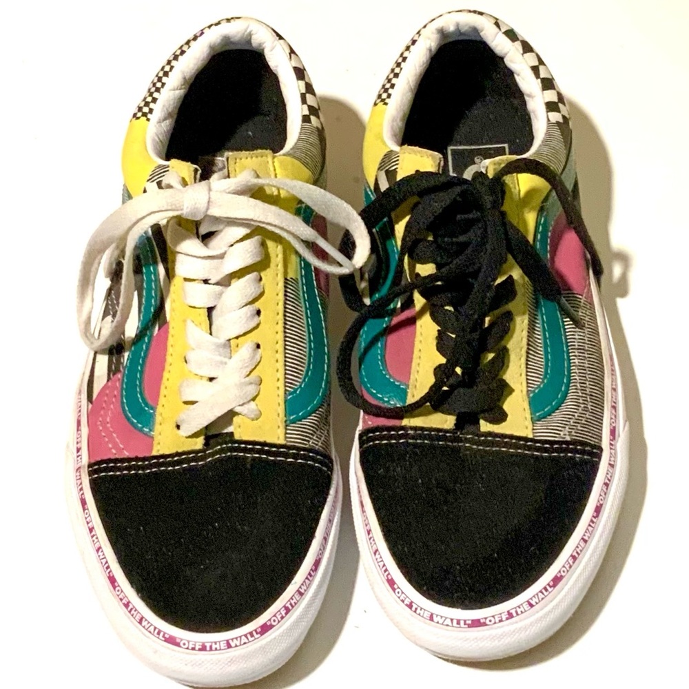 Vans Bold Patterned Classic Sneaker - image 1